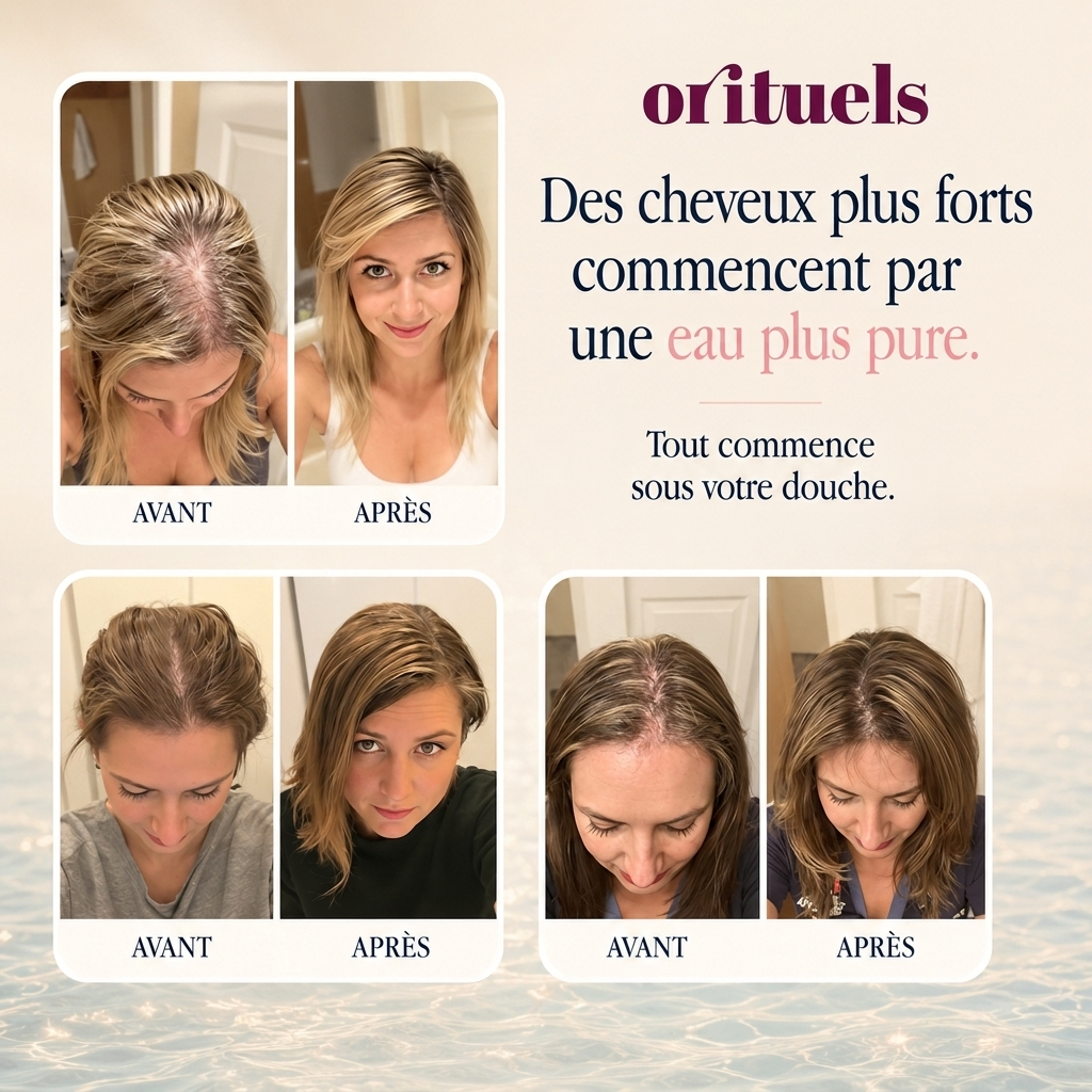 Pommeau Filtrant ORITUELS™ — Technologie Coréenne